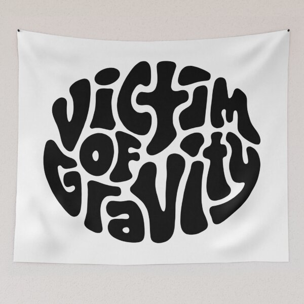 Item preview, Victim of Gravity Word Art designed and sold by Unhinged Heather.