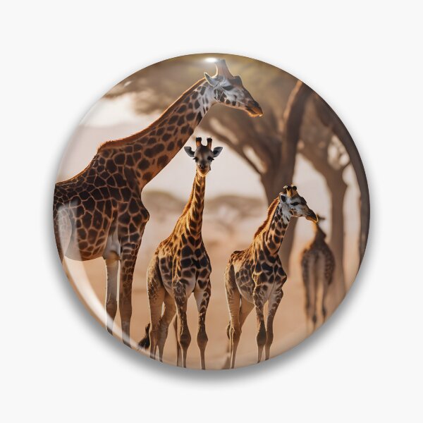 Artikelvorschau, Graceful Giraffe in the African Savannah entworfen und verkauft von Regina Koch.