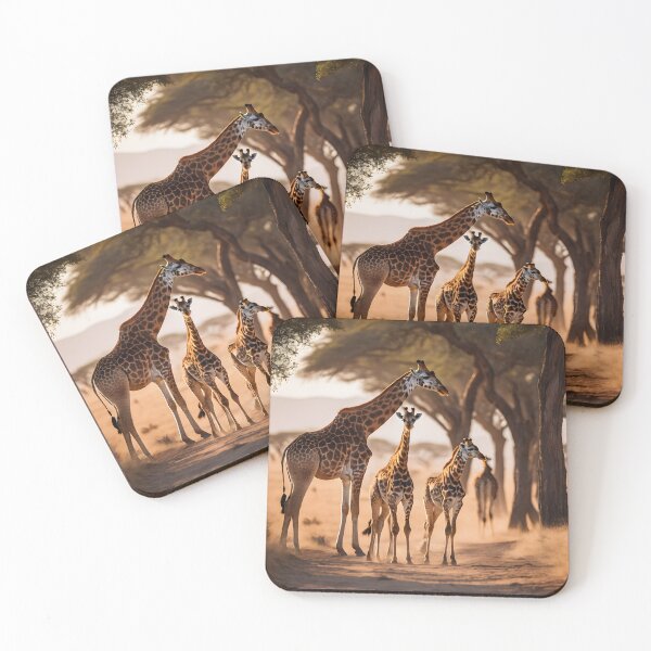 Item preview, Graceful Giraffe in the African Savannah designed and sold by Regina Koch.