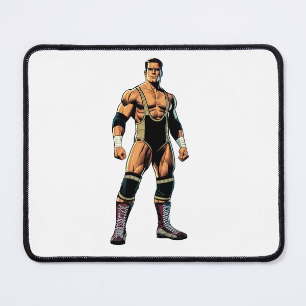 Item preview, Accomplished Pro Wrestler in Singlet while Glaring designed and sold by kylmllr101684.
