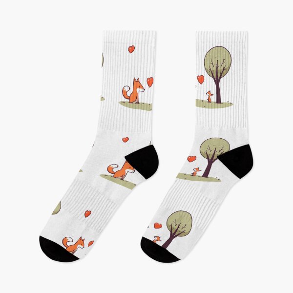 Item preview, Little Cute Foxs Celebrated Valentines Day designed and sold by omerfdln34.