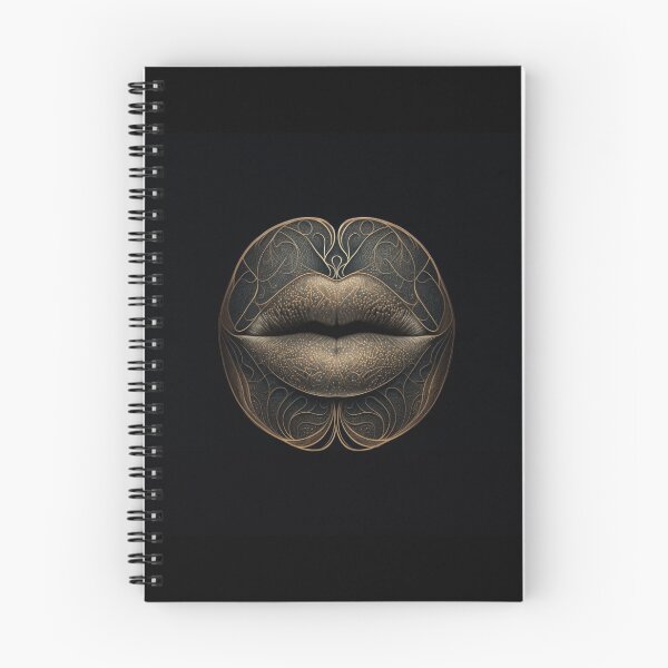 Item preview, woman's lips with intricate patterns designed and sold by Fantasymachine.
