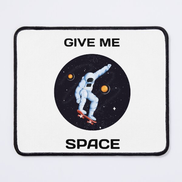 Item preview, Give Me Space - Skateboard designed and sold by Whackadoodletee.