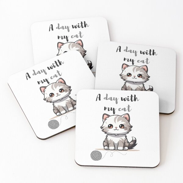 Item preview, A day with my cat designed and sold by AliKwStore.