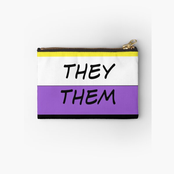 Item preview, They/them pin (few other objects) designed and sold by AfterGalaxy1159.