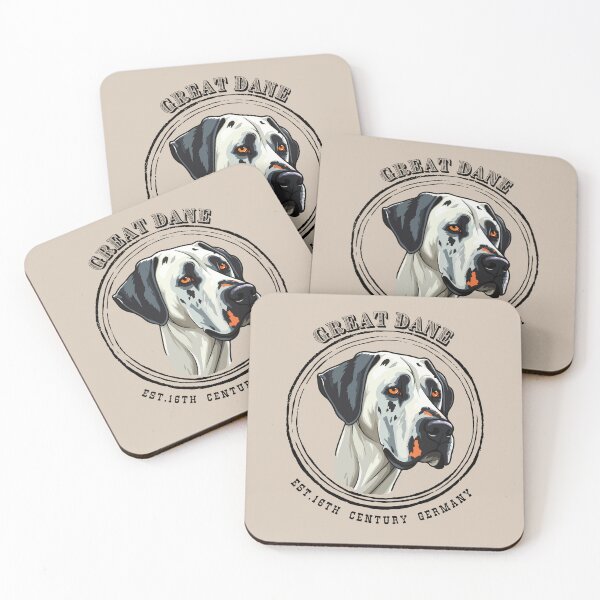 Item preview, Rustic Breed Logo Great Dane designed and sold by Ashley Gagnon.