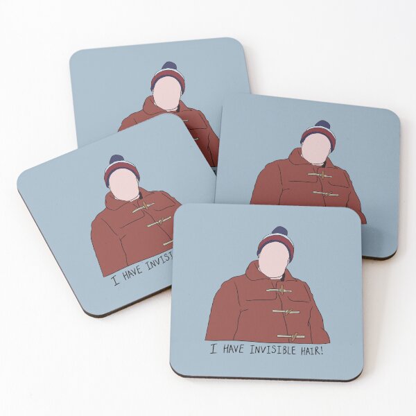 Item preview, "I Have Invisible Hair!" Nardole Quote Print Design  designed and sold by abldesign.