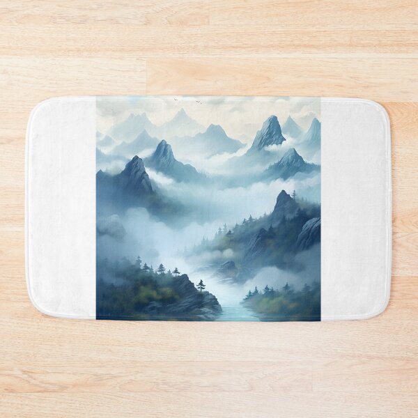 Item preview, A Serene Autumn Hike Through Foggy Forest designed and sold by Shirtastically.