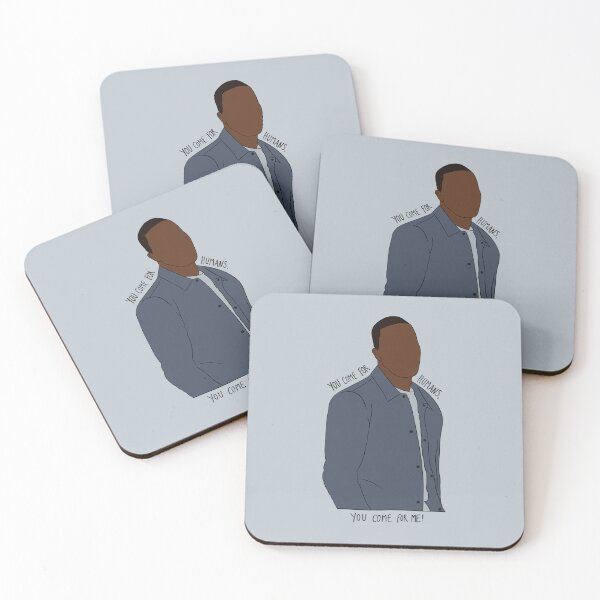Item preview, "You Come For Humans, You Come For Me!" Ryan Sinclair Quote Print Design  designed and sold by abldesign.
