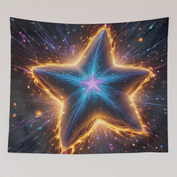 Aperçu de l'œuvre The Magical Shining Star créée et vendue par TheArtOfPat.