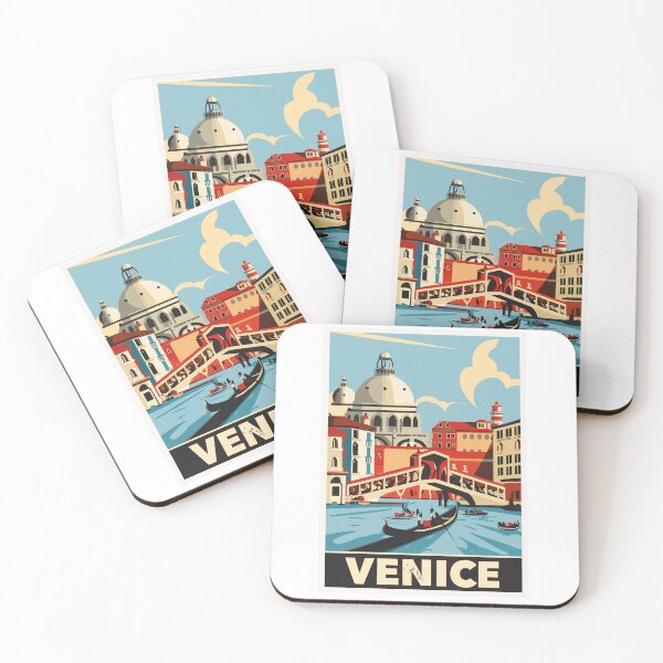 Item preview, Vintage Poster: Canal Grande in Venice designed and sold by Delemore Art.