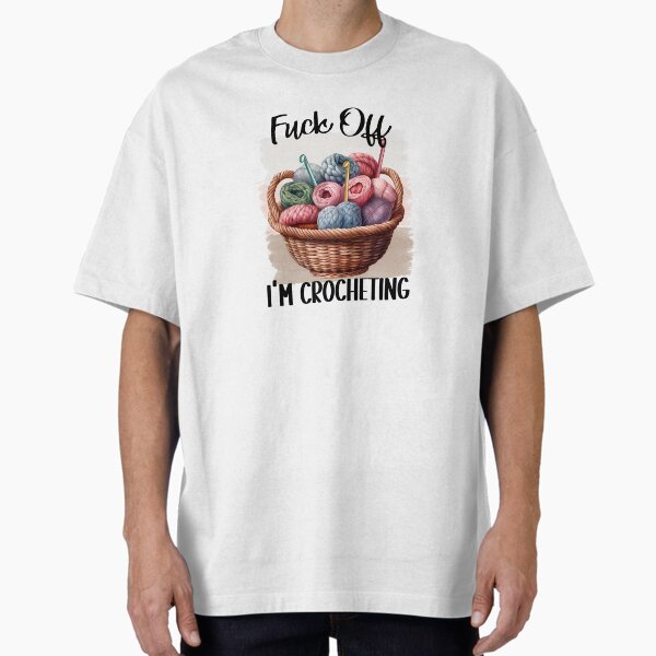 Item preview, Humorous Fck off I'm Crocheting Yarn designed and sold by HiGifts.