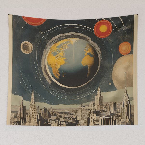 Item preview, SPACE & CITY designed and sold by solveigsmake.