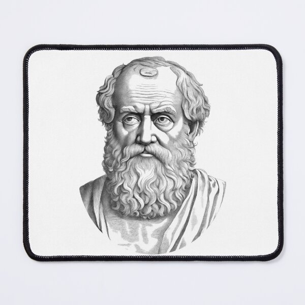 Item preview, Portrait of Plato designed and sold by NTGUILTY.
