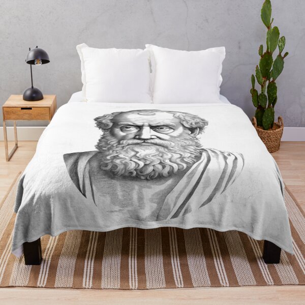 Item preview, Portrait of Plato designed and sold by NTGUILTY.