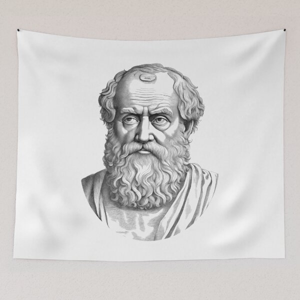 Item preview, Portrait of Plato designed and sold by NTGUILTY.