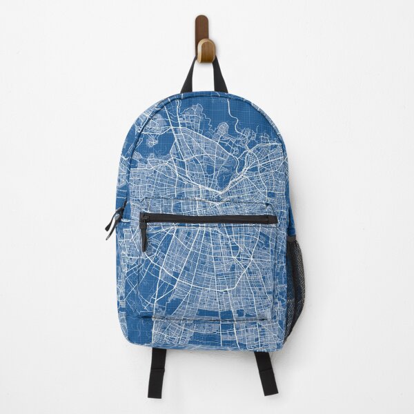 Item preview, Santiago City Map of Chile - Blueprint designed and sold by deMAP.