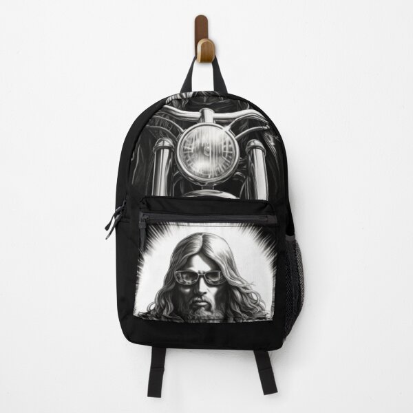 Item preview, biker Jesus designed and sold by JGonas.