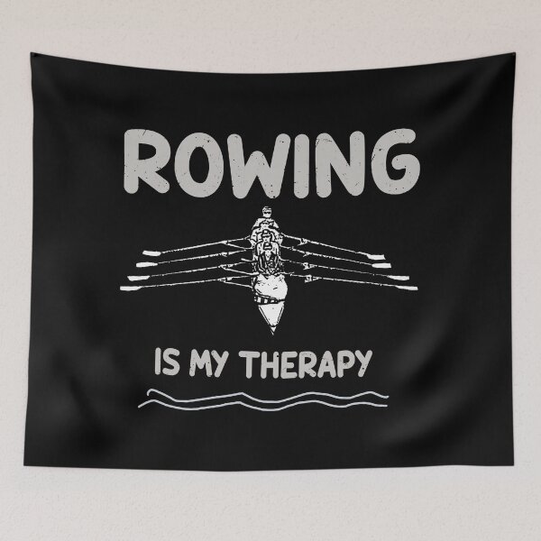 Item preview, Funny Rowing Is My Therapy designed and sold by Michael van der Hoorn.