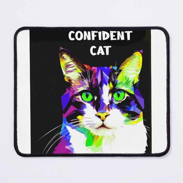 Item preview, Confident Cat designed and sold by craftybegonia.