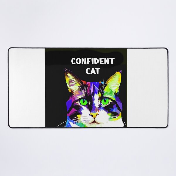 Item preview, Confident Cat designed and sold by craftybegonia.