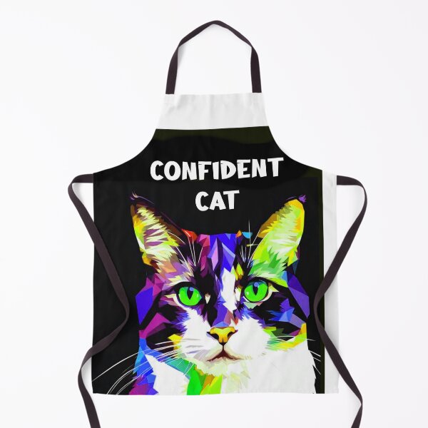 Item preview, Confident Cat designed and sold by craftybegonia.