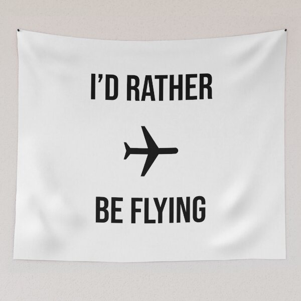 Item preview, Id Rather Be At A Flying designed and sold by Inspirationmotivation.