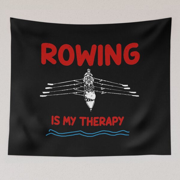 Item preview, Funny Rowing Is My Therapy designed and sold by Michael van der Hoorn.