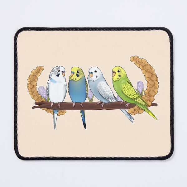 Item preview, Cute Budgies designed and sold by meruesan.