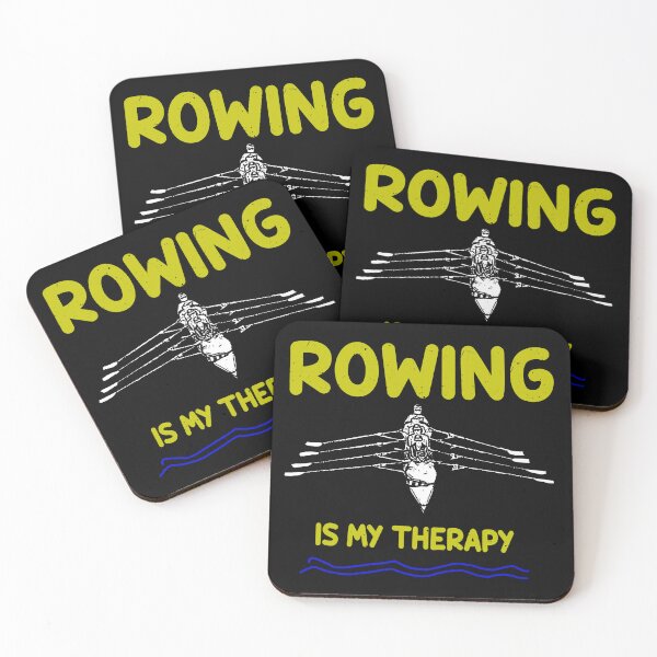 Item preview, Funny Rowing Is My Therapy designed and sold by Michael van der Hoorn.