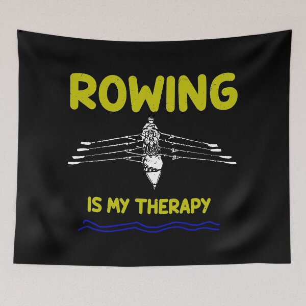 Item preview, Funny Rowing Is My Therapy designed and sold by Michael van der Hoorn.
