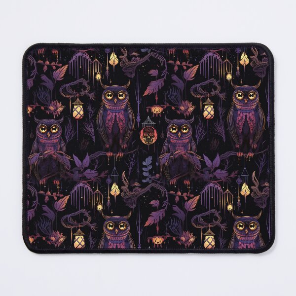 Item preview,  Scary owl pattern designed and sold by HofTao.