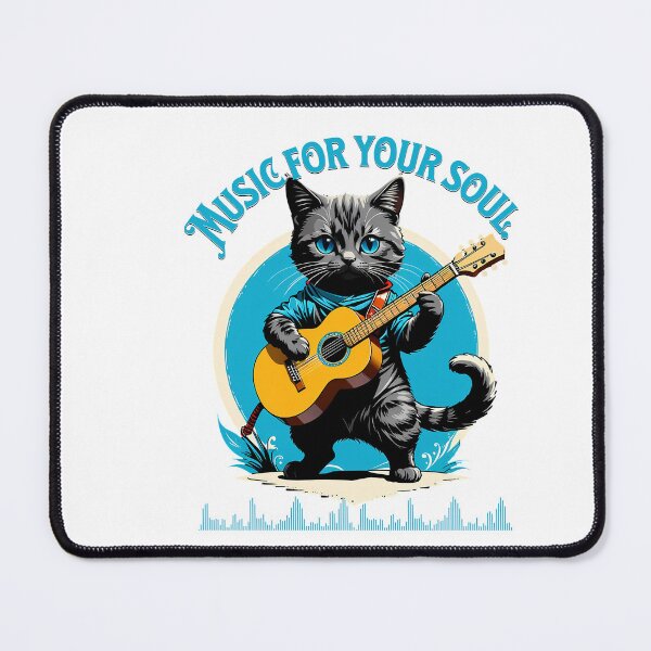 Item preview, Between strings and whiskers: The fascinating world of music-loving cats designed and sold by Artedig.