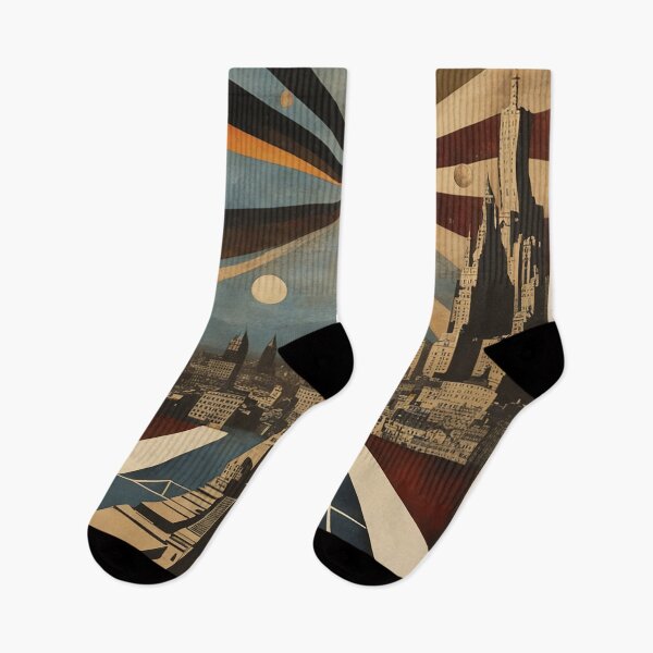 Item preview, Lines of space and city  designed and sold by solveigsmake.