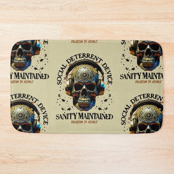 Item preview, Headphones Skull Sanity Maintained designed and sold by Mlaniel.