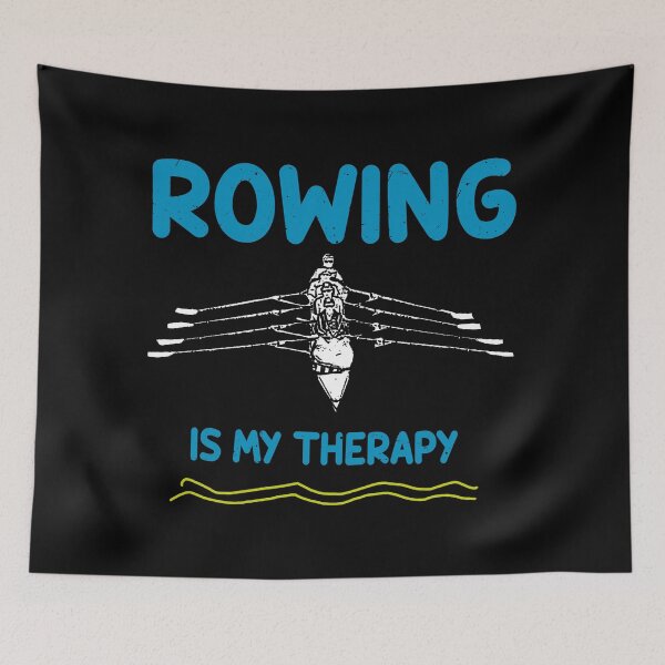Item preview, Funny Rowing Is My Therapy designed and sold by Michael van der Hoorn.