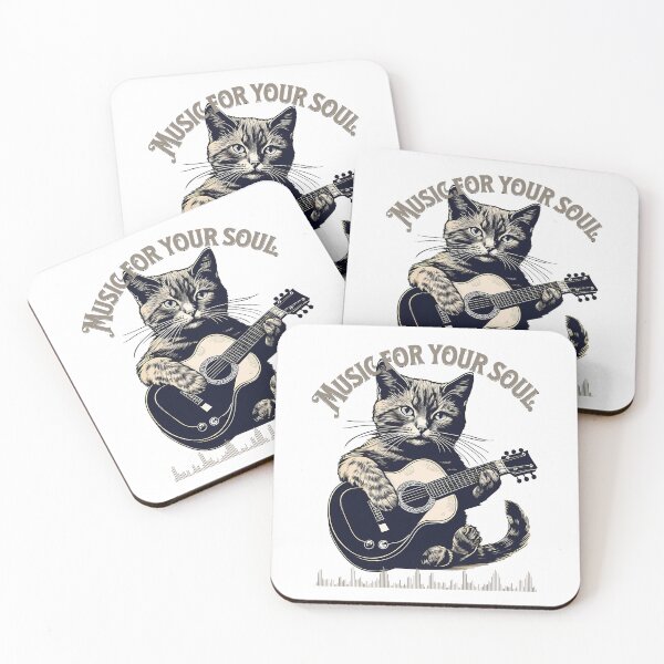 Item preview, Cat Art: The Connection Between Musical Art and Guitar Master Cats designed and sold by Artedig.