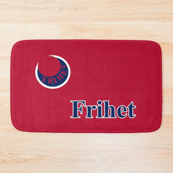 Item preview, 2nd Norwegian National Moultrie Flag (Norges nasjonale halvmåneflagg) designed and sold by JonathanR1994.