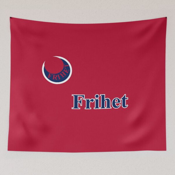 Item preview, 2nd Norwegian National Moultrie Flag (Norges nasjonale halvmåneflagg) designed and sold by JonathanR1994.