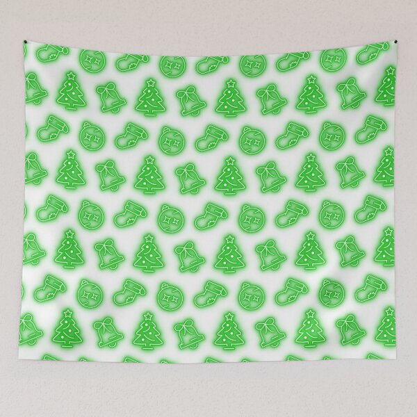 Item preview, Neon Green Christmas designed and sold by Pixels2Patterns.