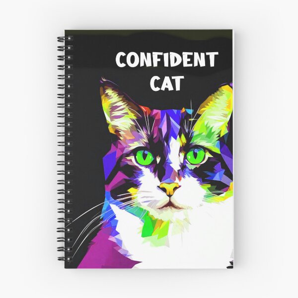 Item preview, Confident Cat designed and sold by craftybegonia.