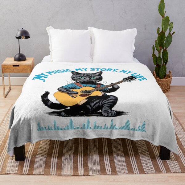 Item preview, Serenade cat: Discover how a feline conquers hearts with his guitar designed and sold by Artedig.