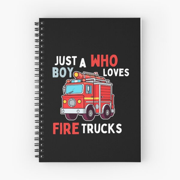 Item preview, Kids Firefighter Toddler Just A Boy Who Loves Fire Trucks little Fire Chief Fire Truck designT-Shirt designed and sold by demiano-shirt.