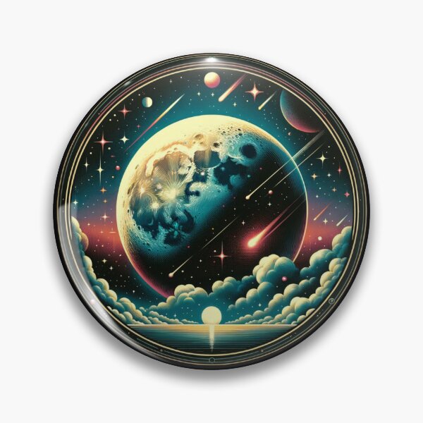 Artikelvorschau, „Himmlische Wunder: Ein Vintage-Galaxyart-Vista“ entworfen und verkauft von ChromaticBlend.