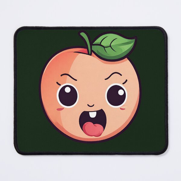 Item preview, Goofy Peach Cartoon designed and sold by Raat-Ki-Rani.