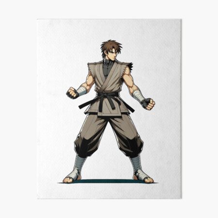 Artikel-Vorschau von Black Belt Mixed Martial Arts Kampfspielfigur, designt und verkauft von kylmllr101684.