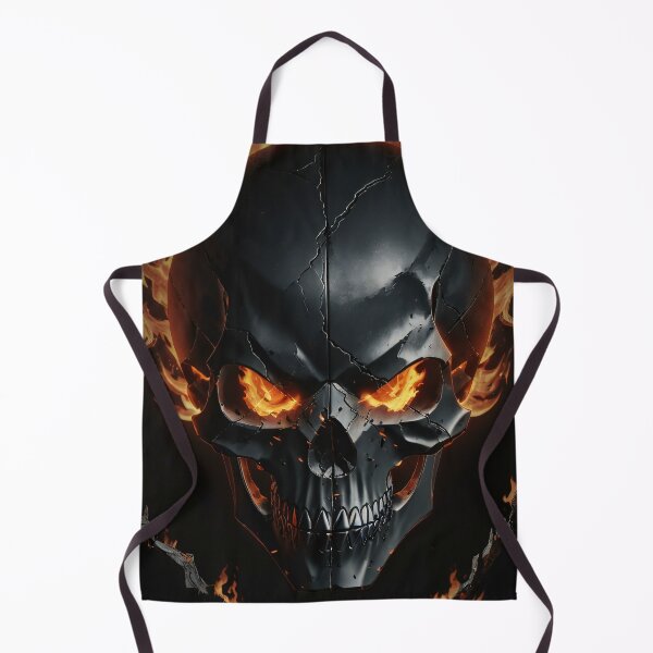 Item preview, Inferno's Embrace: Pirate Skull Engulfed in Dancing Flames" designed and sold by ArtComixHaven.