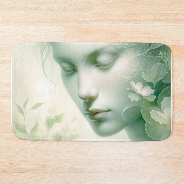 Item preview, Botanical Serenity Portrait designed and sold by Vlark555.