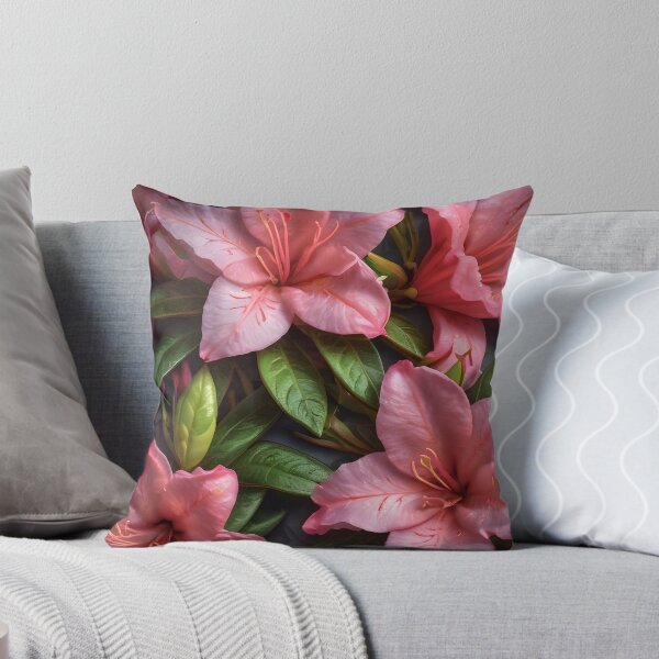 Artikelvorschau, Pink Azalea Flower Pattern entworfen und verkauft von TheArtOfPat.