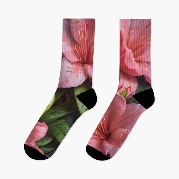 Artikelvorschau, Pink Azalea Flower Pattern entworfen und verkauft von TheArtOfPat.